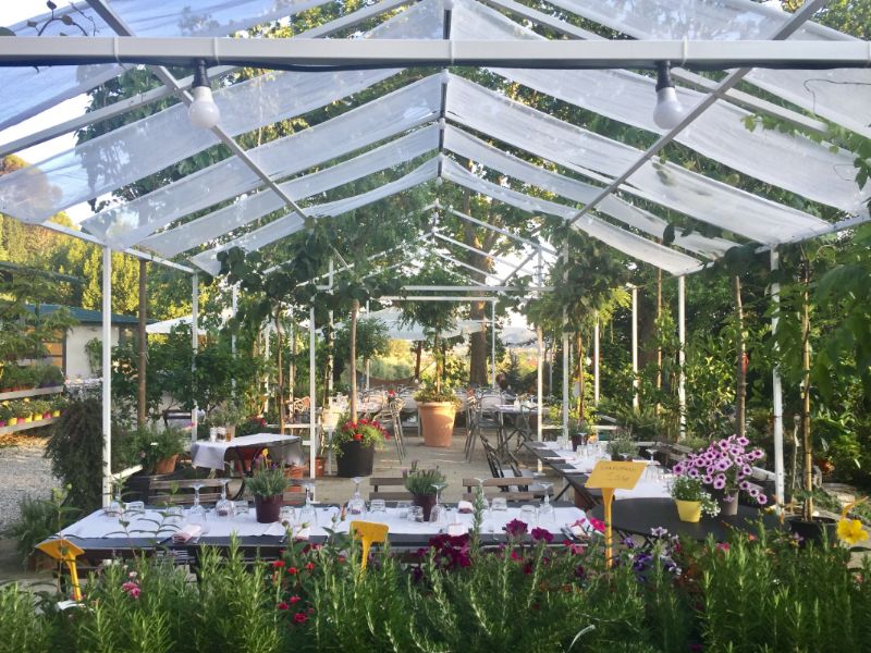 Ga lekker eten in een tuincentrum!