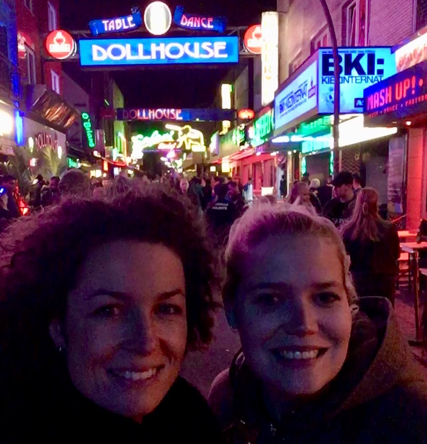 typisch Hamburgse selfie spot Grosse Freiheit Reeperbahn Beatlesplatz