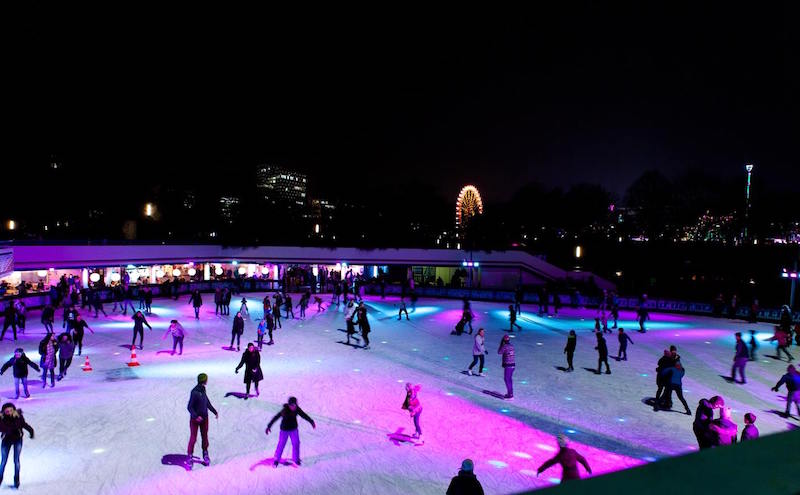 Schaatspret in EisArena Hamburg