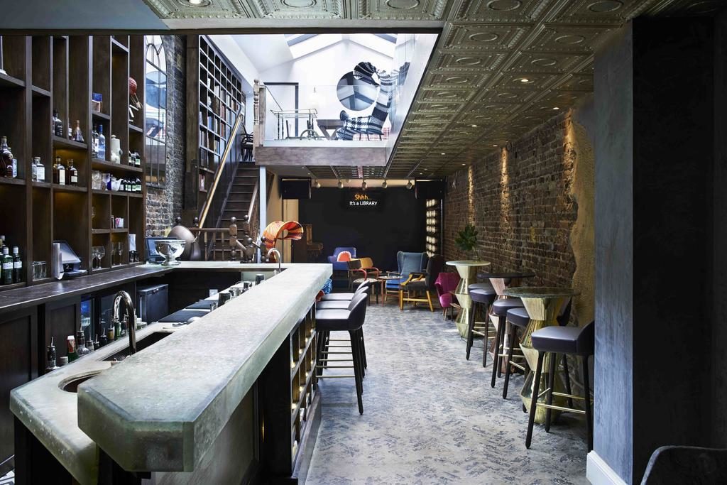 hotel londen centrum - library