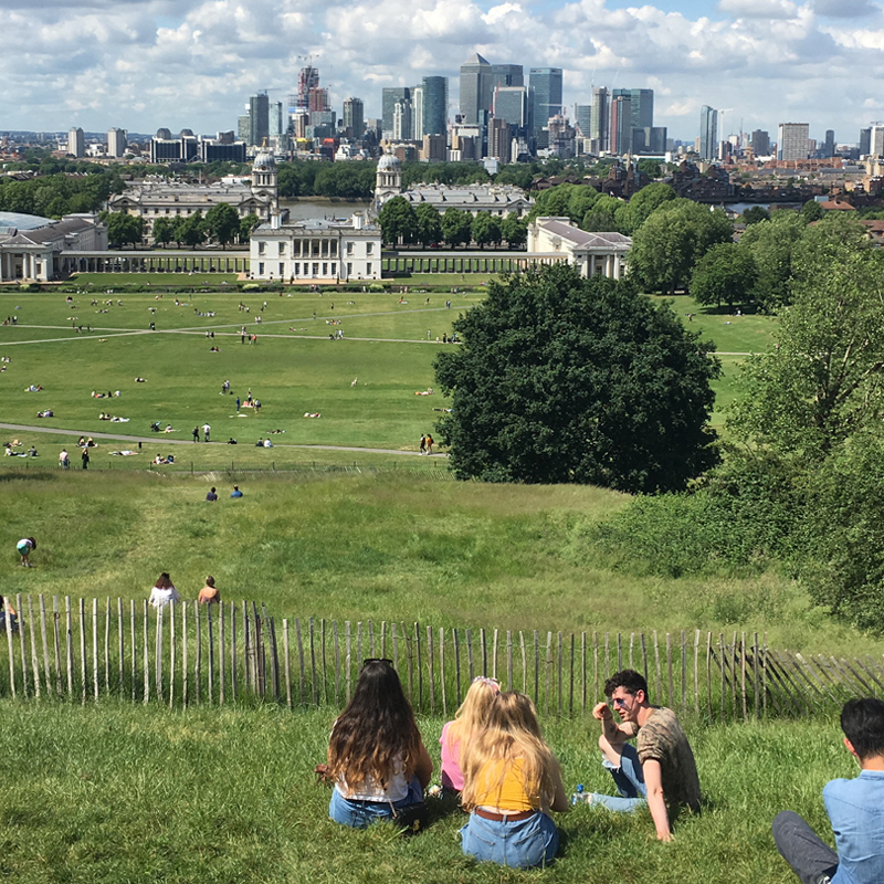 Parken in Londen