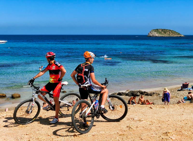Mountainbiken op Ibiza