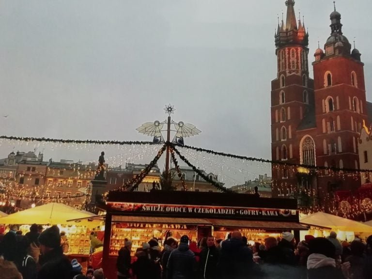 Kerstmarkt in Krakau