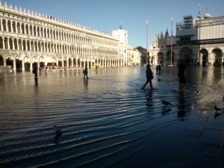 hoogwater Venetië