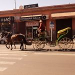 Lege-koets Marrakech coronavirus Marokko