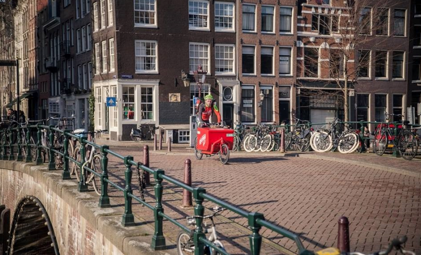 thuisbezorgd in Amsterdam