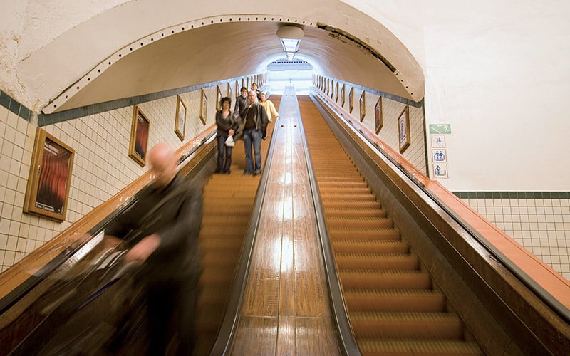 Voetgangerstunnel Antwerpen