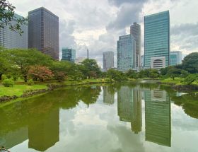 uitzicht op Tokio