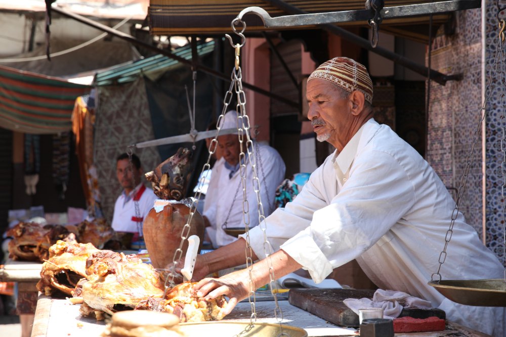 Specialiteit van Marrakech: tanjia (geen tajine)