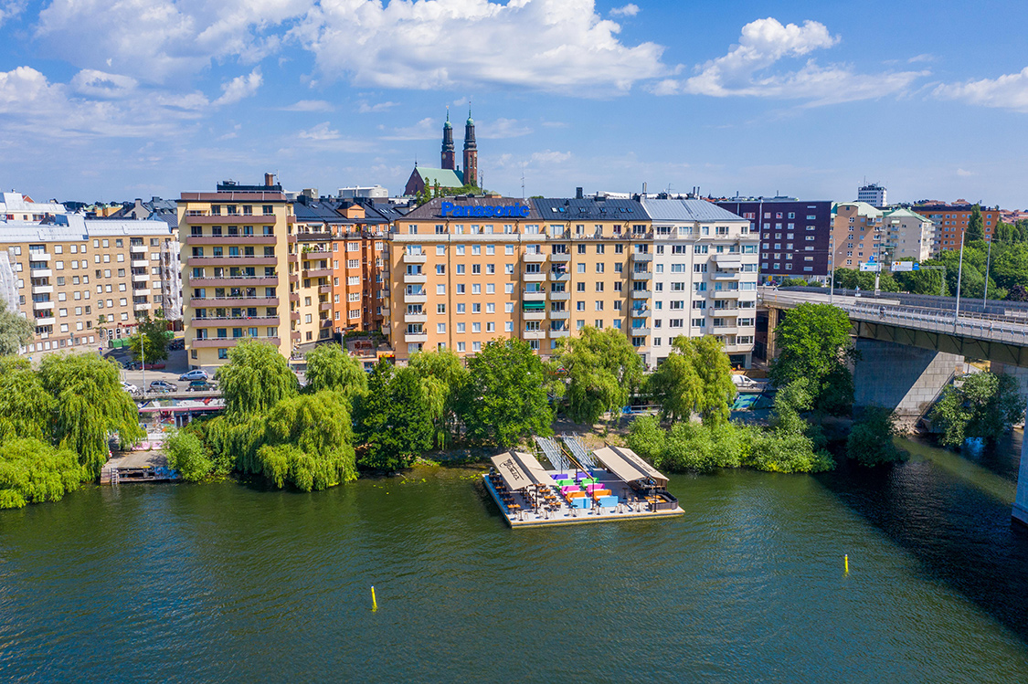 terrassen van Stockholm