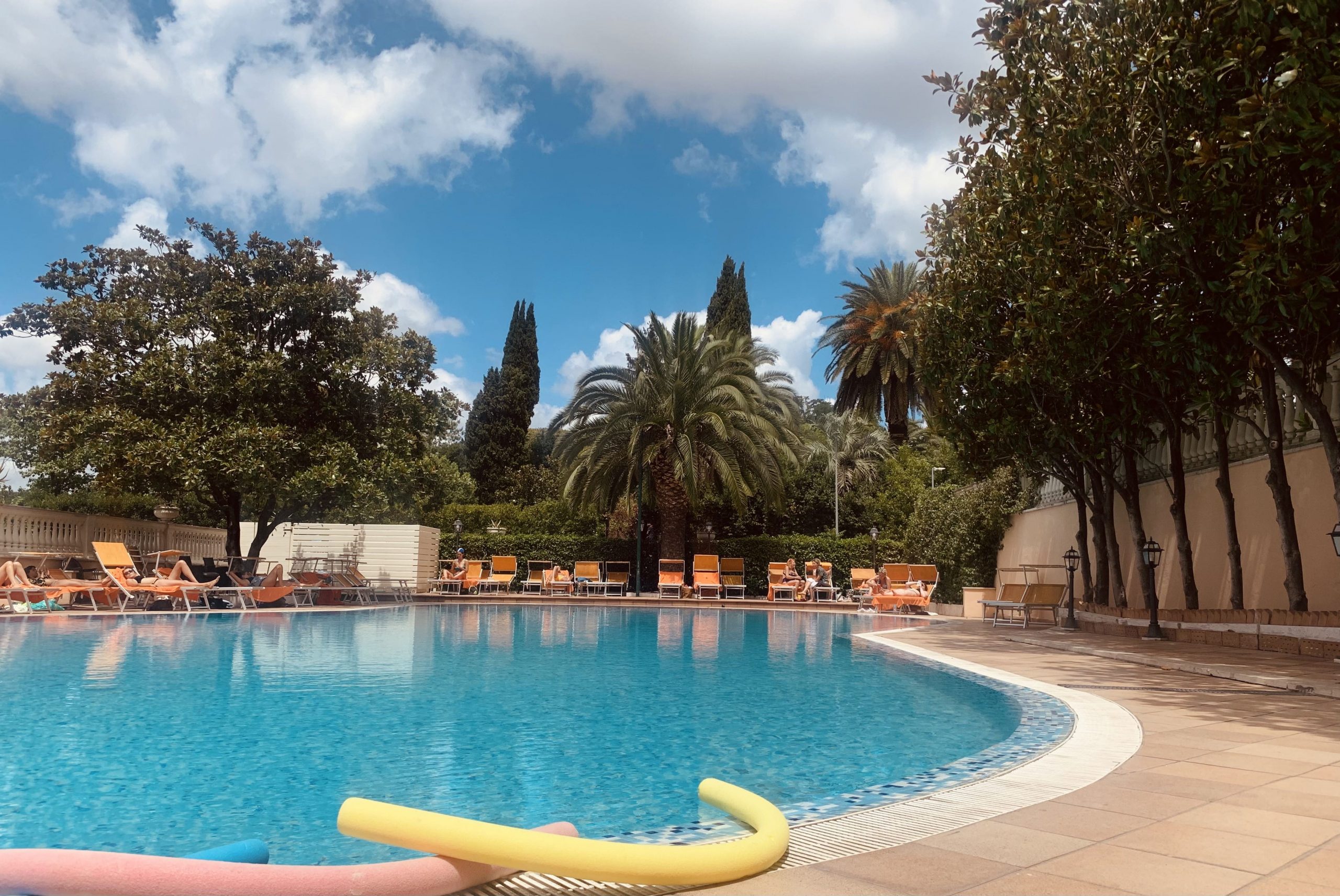 zwemmen in rome