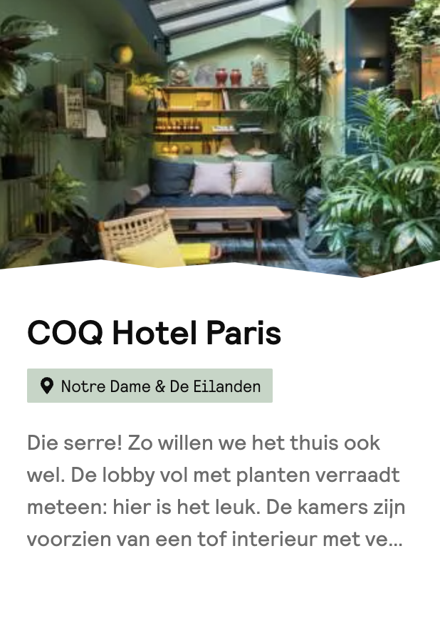 Hotel Notre Dame parijs