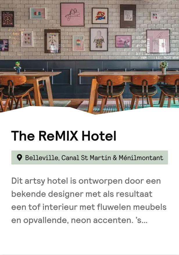 Hotel Belleville Parijs