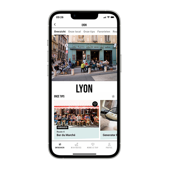 Lyon app Time to Momo