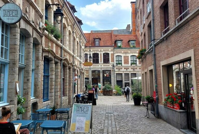 Koffie drinken in Lille