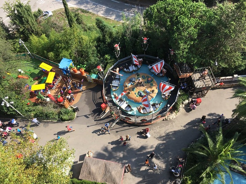 Pretpark Tibidabo in Barcelona